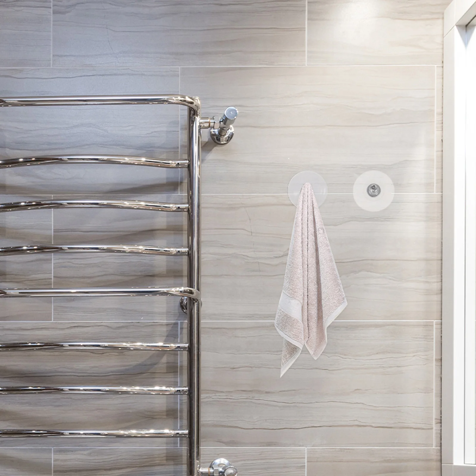 

10pcs Suction Cups With Screws Heavy Duty Transparent Pvc Metal Threaded Strong Vacuum For Glass Windows Bathroom Shower Wall