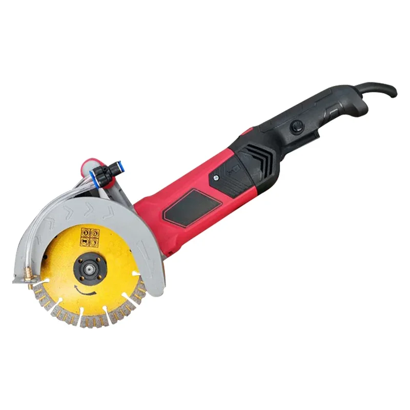 

1800W Single Chip Slotting Machine Stone Cutting For Waterborne Road Doors Windows Multifunctional Concrete