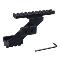 Metal Scope Mount Tactical Black Pistol Base Side Glock Height Rail For G17 G18 G19 G22 G34 G1-5 Hunting Handgun Men CS Outdoor