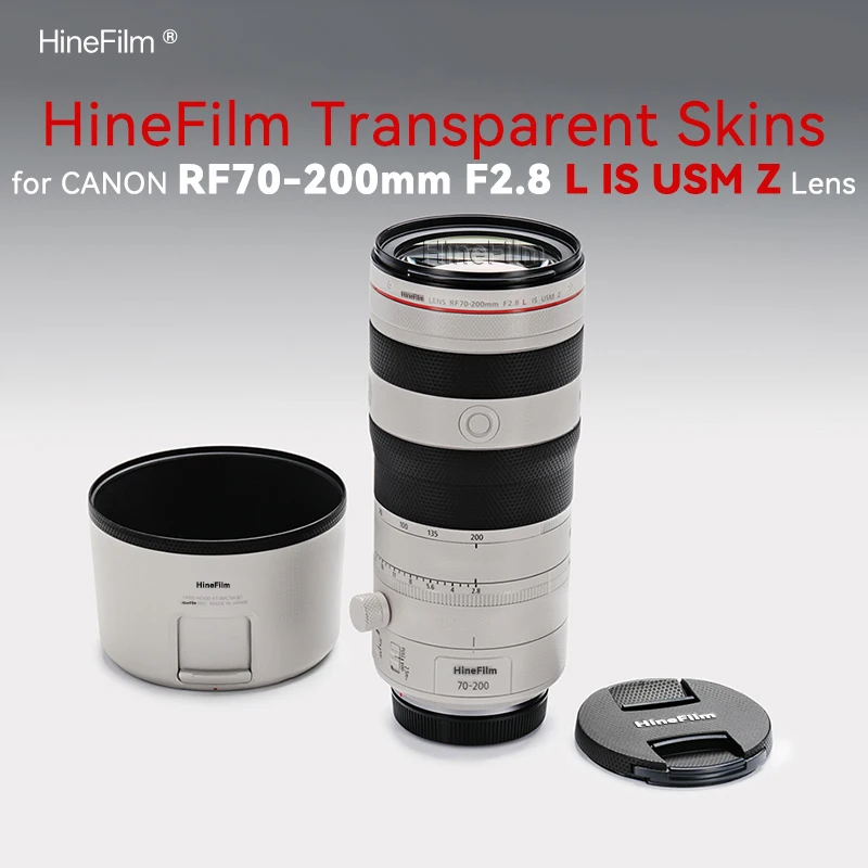 Customized Clear Skin For Canon RF 70-200 F2.8 L IS USM Z Lens Transparent Sticker RF70-200 F2.8 Z Lens Cover 70 200 Skin 70200
