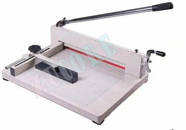

Desktop Paper Cutter Guillotine A3 Size Paper Cutting Machine Max Width 40mm Paper Cutting Machine 858-A3