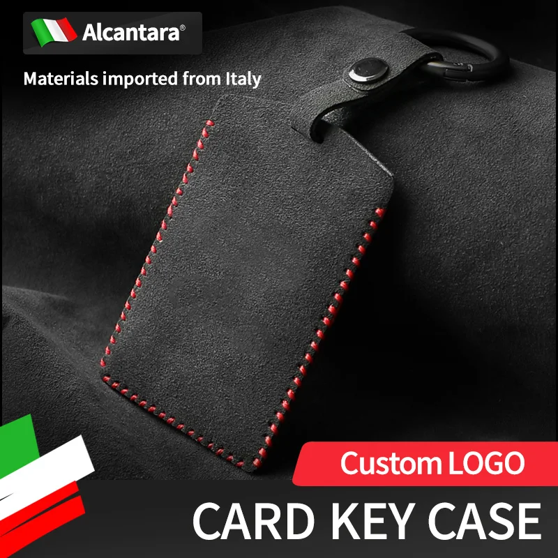 

Suitable for Alcantara BYD card key cover Han ev Qin Song pro shell Han dm suede NFC card buckle