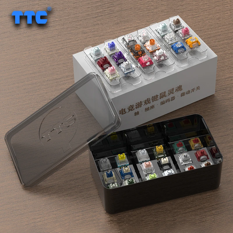 

【In Stock】TTC 36 Switch Tester Rabbit Switch Tiger Honey Speed Silver Flame Purple Bluish White Neptune Venus Frozen Mechanical