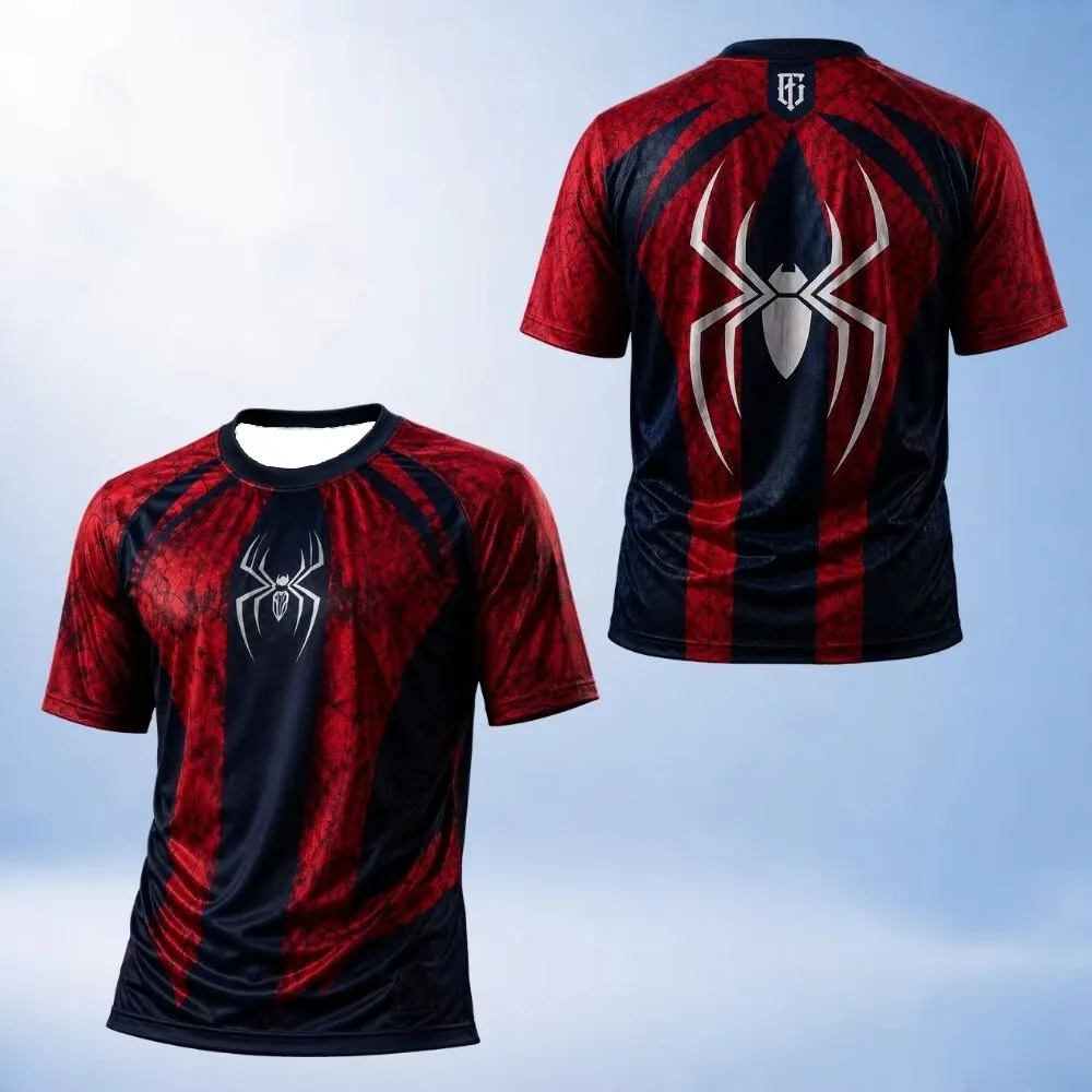 2026 Movie Brand New Day Spider CosPlay Man 3D Print Unisex T Shirt Men's Women's Y2k Lightweight T-shirt Family Matching