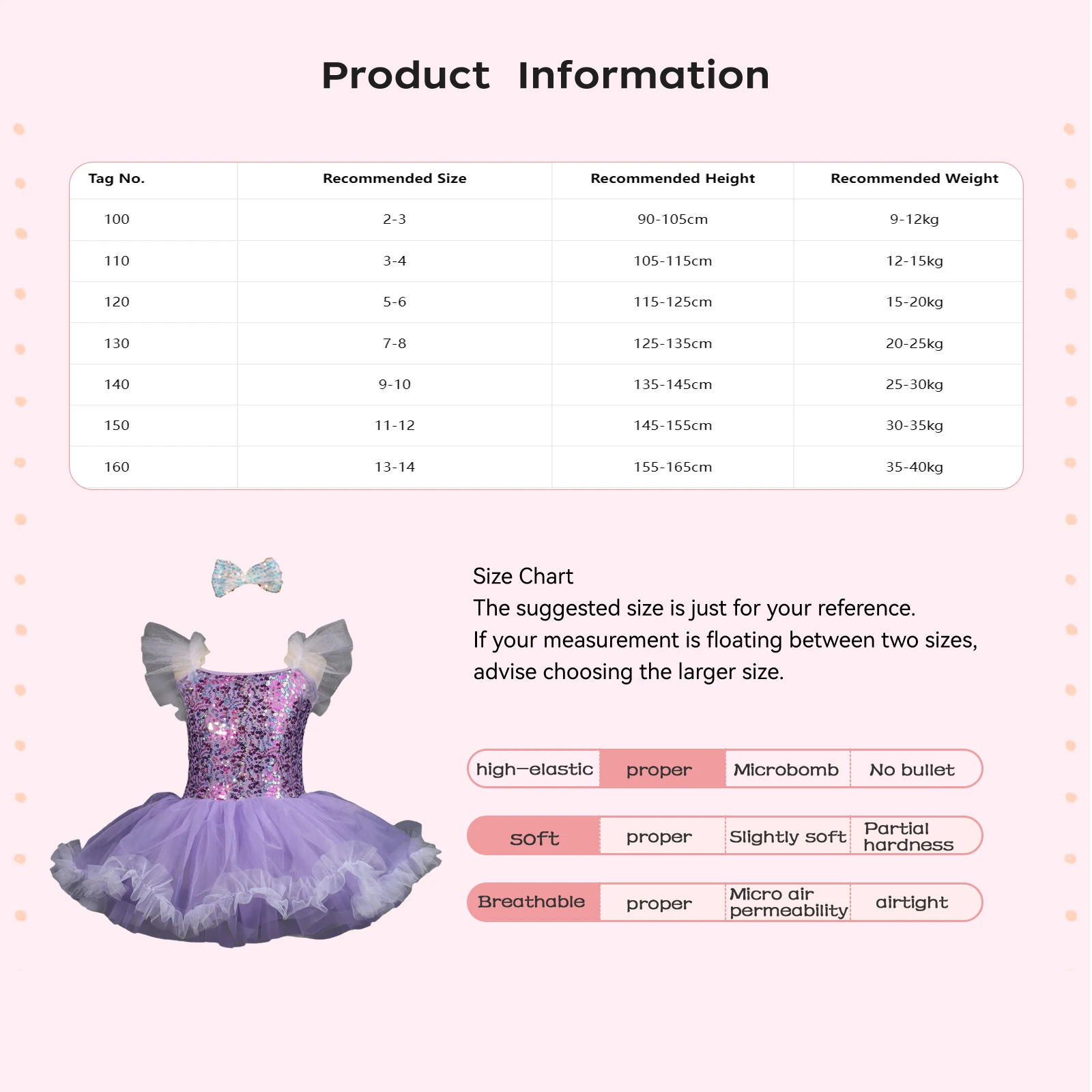 Kids Princess Performance Clothes Children Clothing Elegant Ballet Dress Leotards for Girls Dance Wear Stage Costumes Outfits view 6