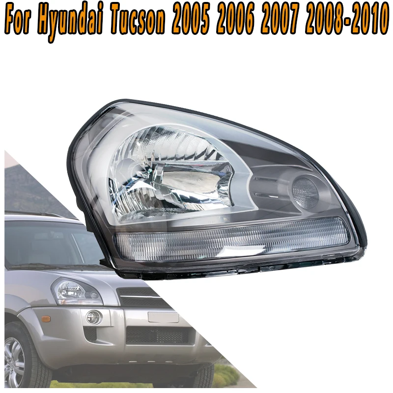 

Для Hyundai Tucson 2005, 2006, 2007, 2008, 2009, 2010, автомобильная фара, поворотный мигающий свет, сигнальная фара дальнего света