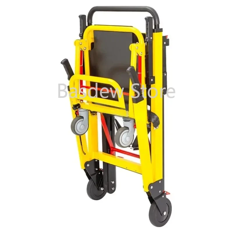 Suitable for stairs, easy to fold, hand climb stairs, wheelchair transport chair