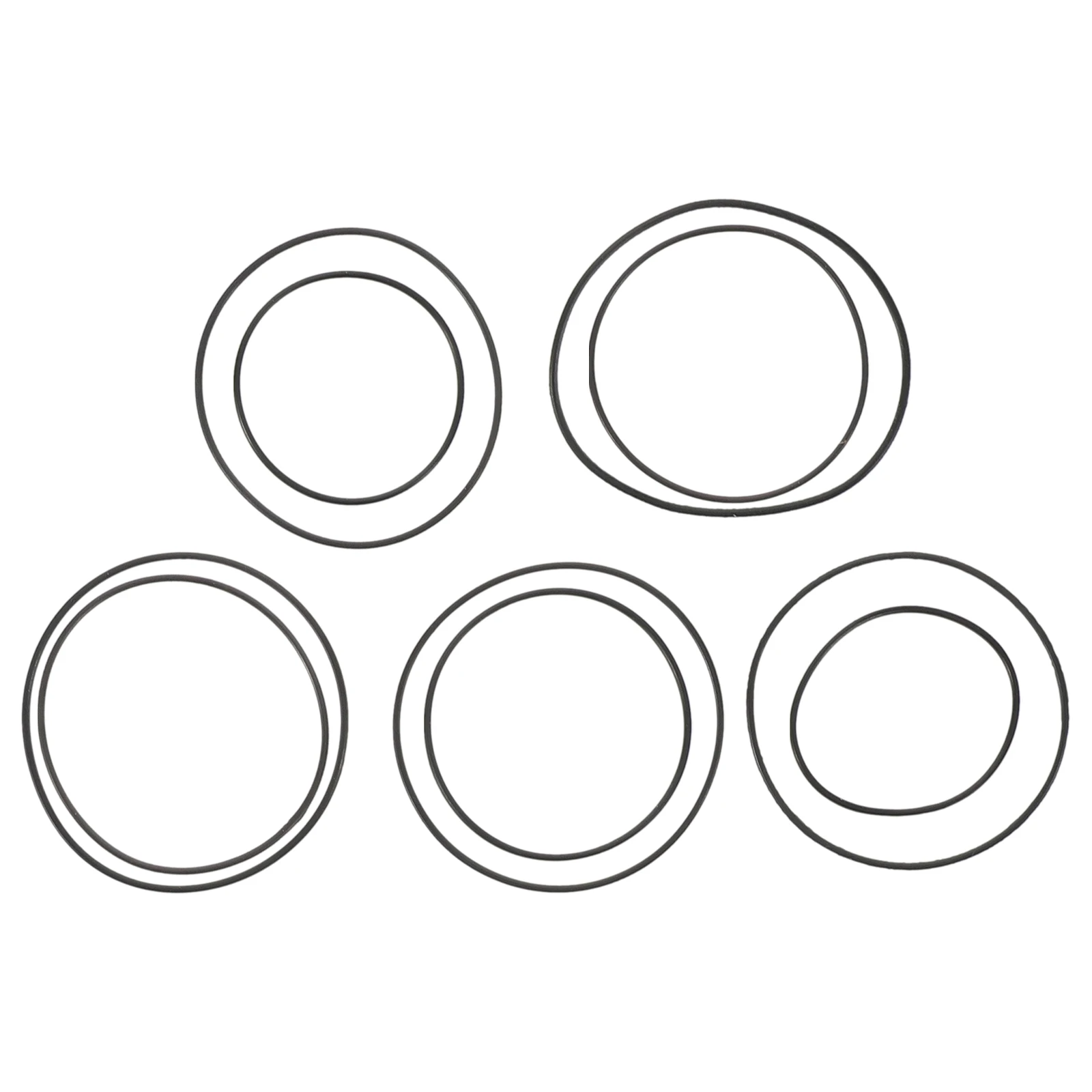 

10 Pcs Record Player Drive Belt Gramophone Driving Belts Replacing Phonograph Piece Set