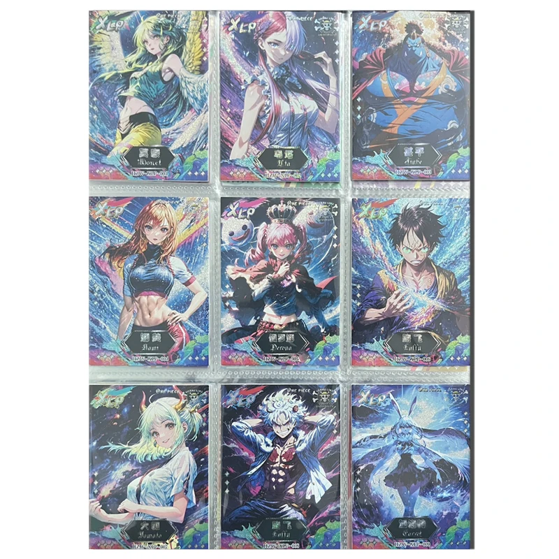 Diffuse cards ONE PIECE XLP card Monkey D. Luffy UTA Nami Perona Jinbe Yamato Carrot boy Toy collection Birthday Christmas gifts