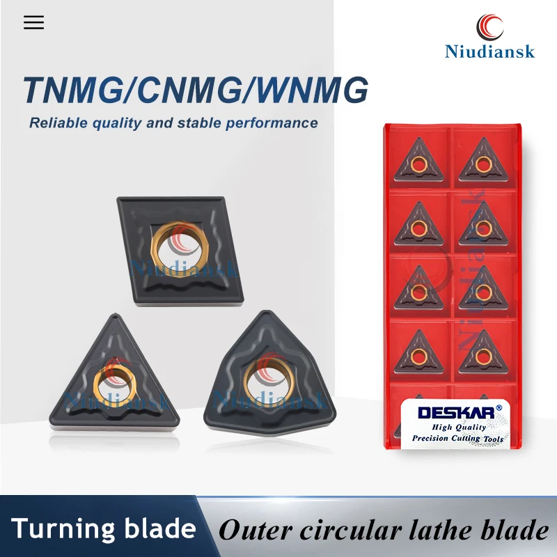 

WNMG TNMG CNMG Series CNC Lathe External Turning Tool WNMG080408 TNMG160404 CNMG120412-DK LF3018 Turning Blades Cutter Tool Part