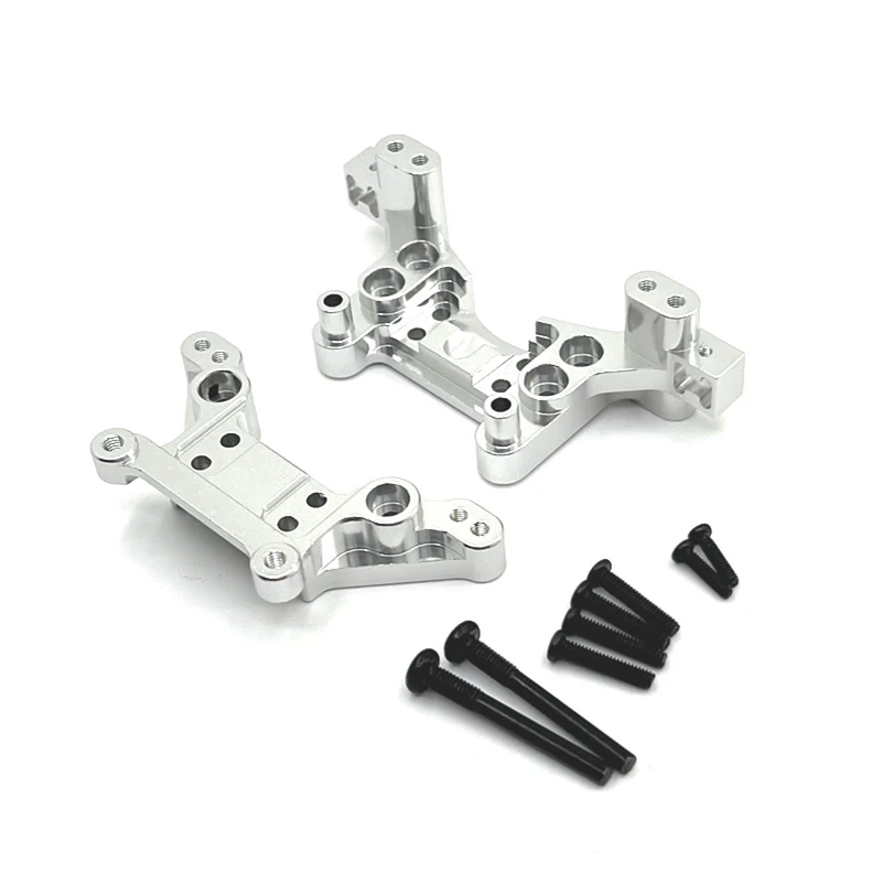 Metal Front And Rear Shock Towers For MJX H16 16207 16208 16209 16210 1/16 RC Car Upgrade Parts Accessories image 2