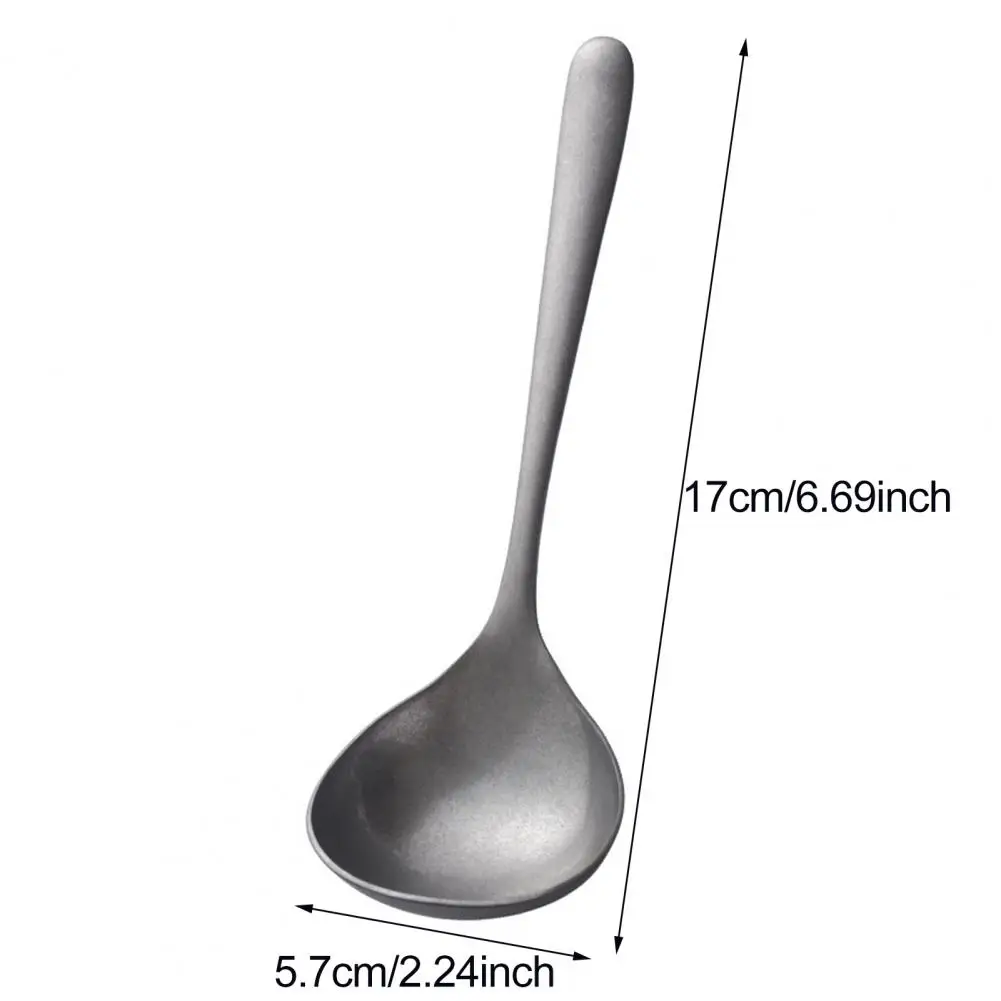 17cm Skimmer Spoon Soup Ladle For Cooking Stainless Steel Slotted Spoon Colander Strainer Scoop For Kitchen Cookware Utensil