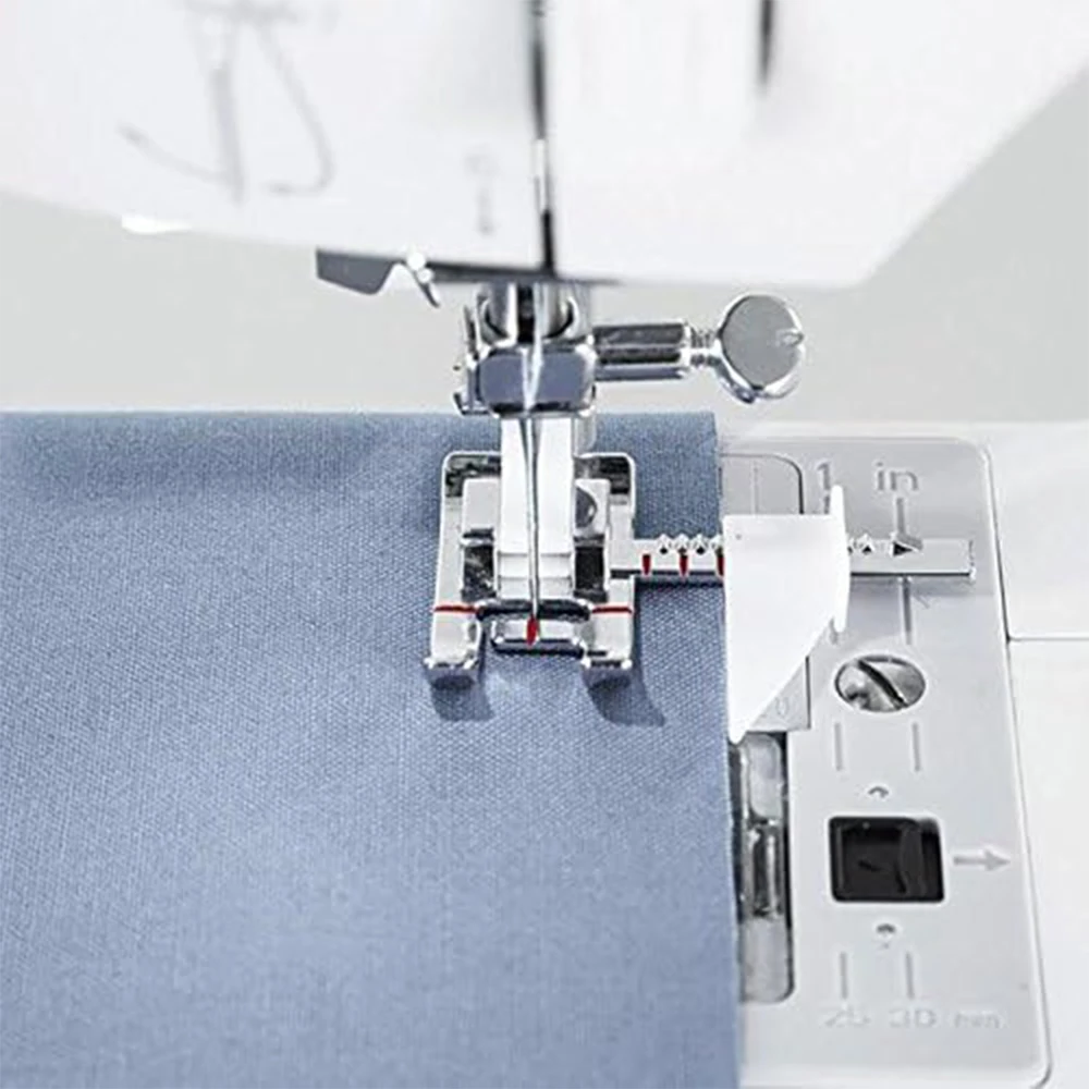 Adjustable Bias Tape Binding Foot & Adjustable Guide Ruler Presser Foot For Singer Brother Household Sewing Machine Accessories