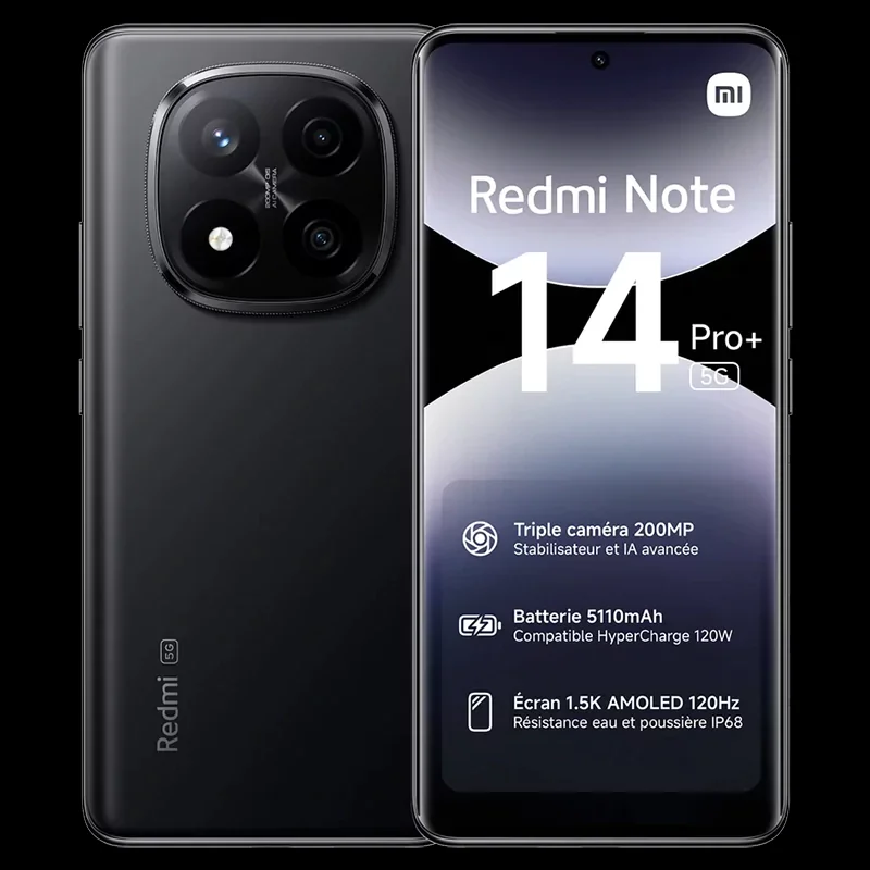 هاتف Xiaomi Redmi Note 14 6GB/128GB 8GB/256GB NFC/Non-NFC إصدار اختياري عالمي للهاتف المحمول