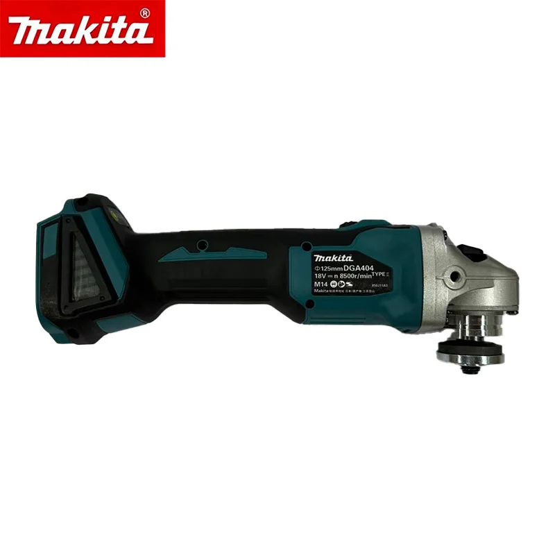 Makita DGA404 Brushless Electric Angle Grinder 18V High Power 125mm/100mm Rechargeable Battery for Cutting And Polishing