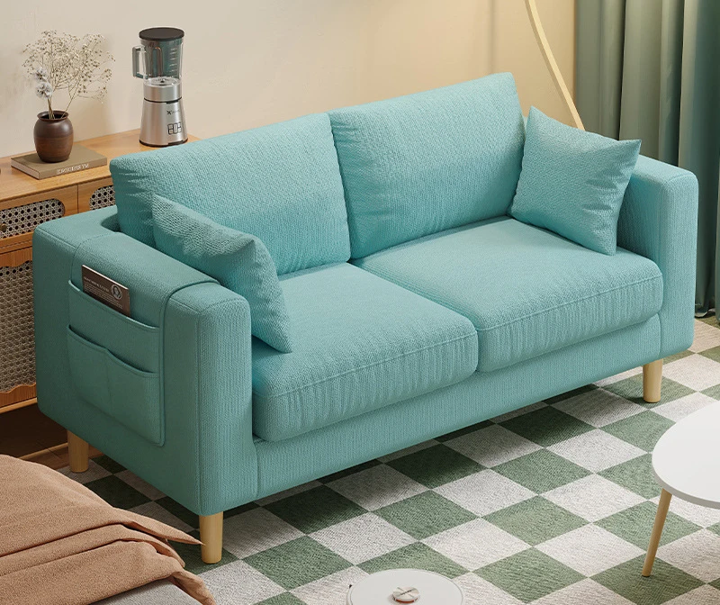 

High Quality Fabric Sofa Bed Set Hot Sale Modern Convertible Small Apartment Sofa for Living Room with Sponge Filling