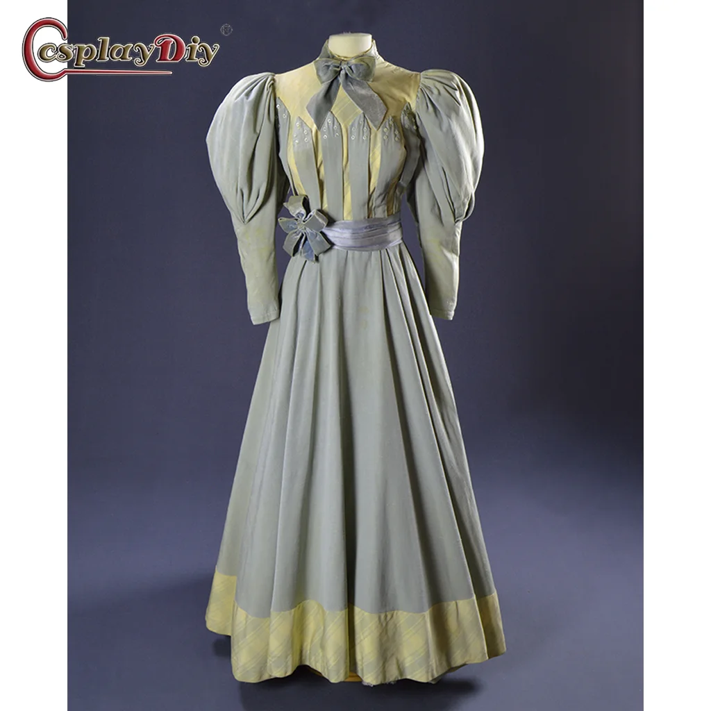 Cosplaydiy Movie Hello Dolly Minnie Faye Cosplay Vintage period Dress 1960s Romance Adventure Musical Costume Dress Retro Party