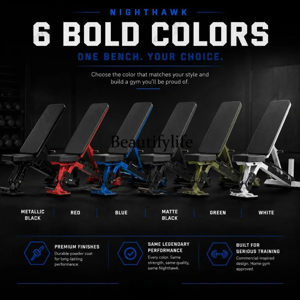 Adjustable Weight Bench for Home Gym Foldable Incline Decline Flat Workout Bench Heavy Duty Strength Training