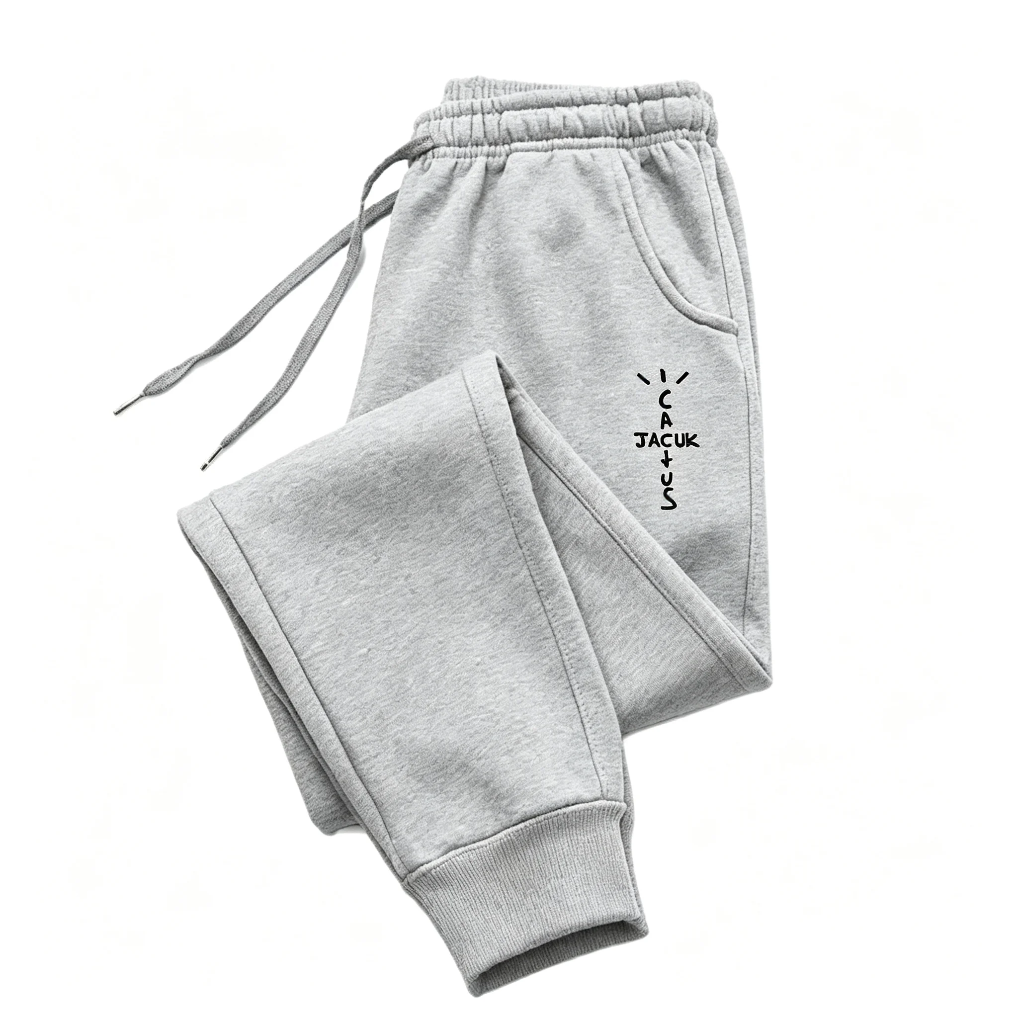 Modische, lässige Jogginghose mit Digitaldruck für Herren, Fitness- und Sporthose, enge Outdoor-Sweatpants, Laufhose, Herrenhose, S-3XL – Detail 6