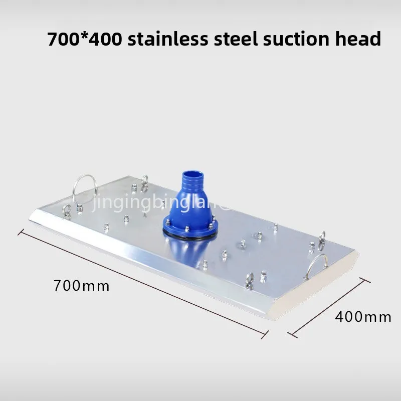 Manufacturer-supplied aluminum alloy swimmingfish pool tools High-efficiency cleaning tools Double operation sewage suction head