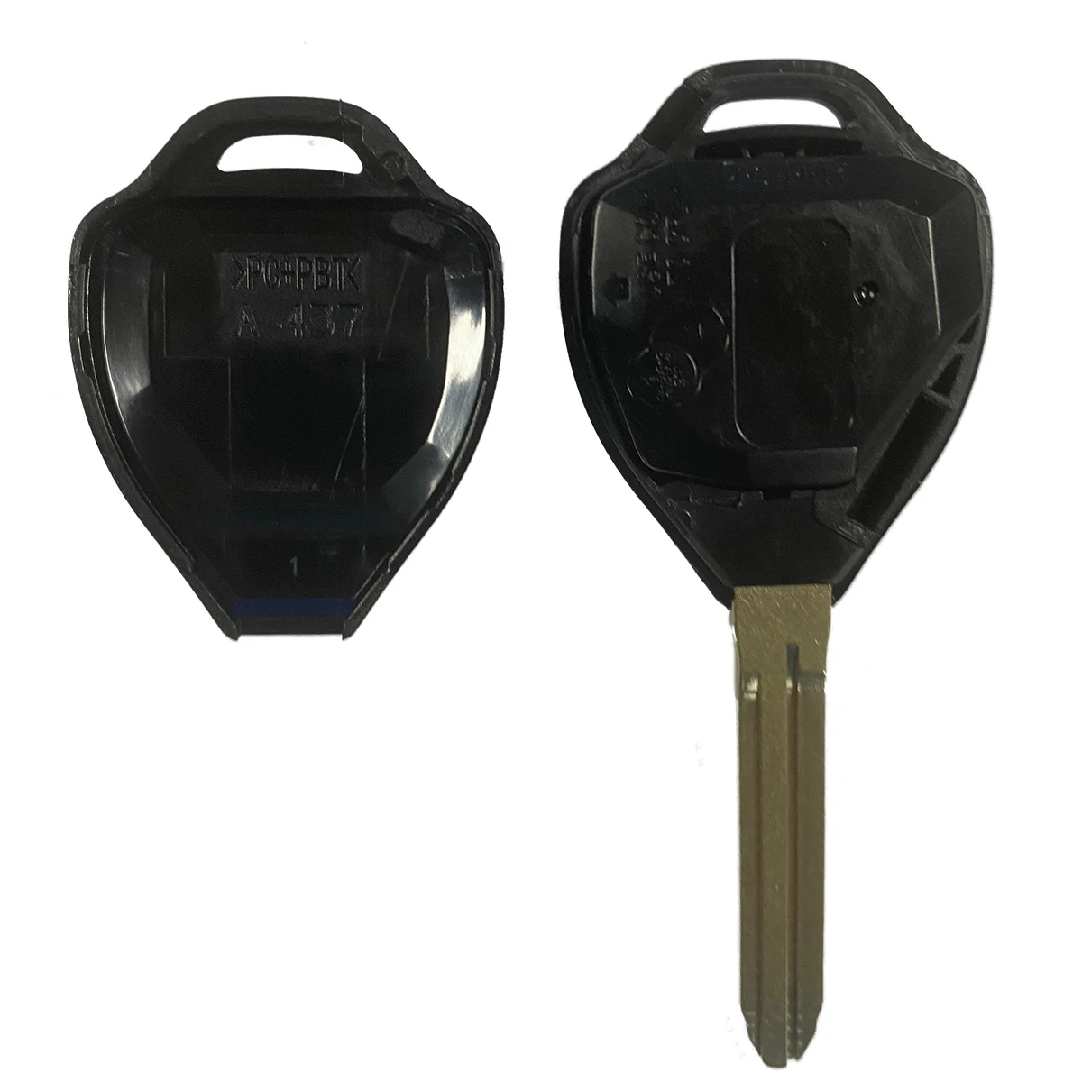 Okey Remote Car Key Shell Replacement Case Toyota RAV4/Hilux/Camry 3/4 Buttons Fob No Chip FCCID  HYQ12BBY