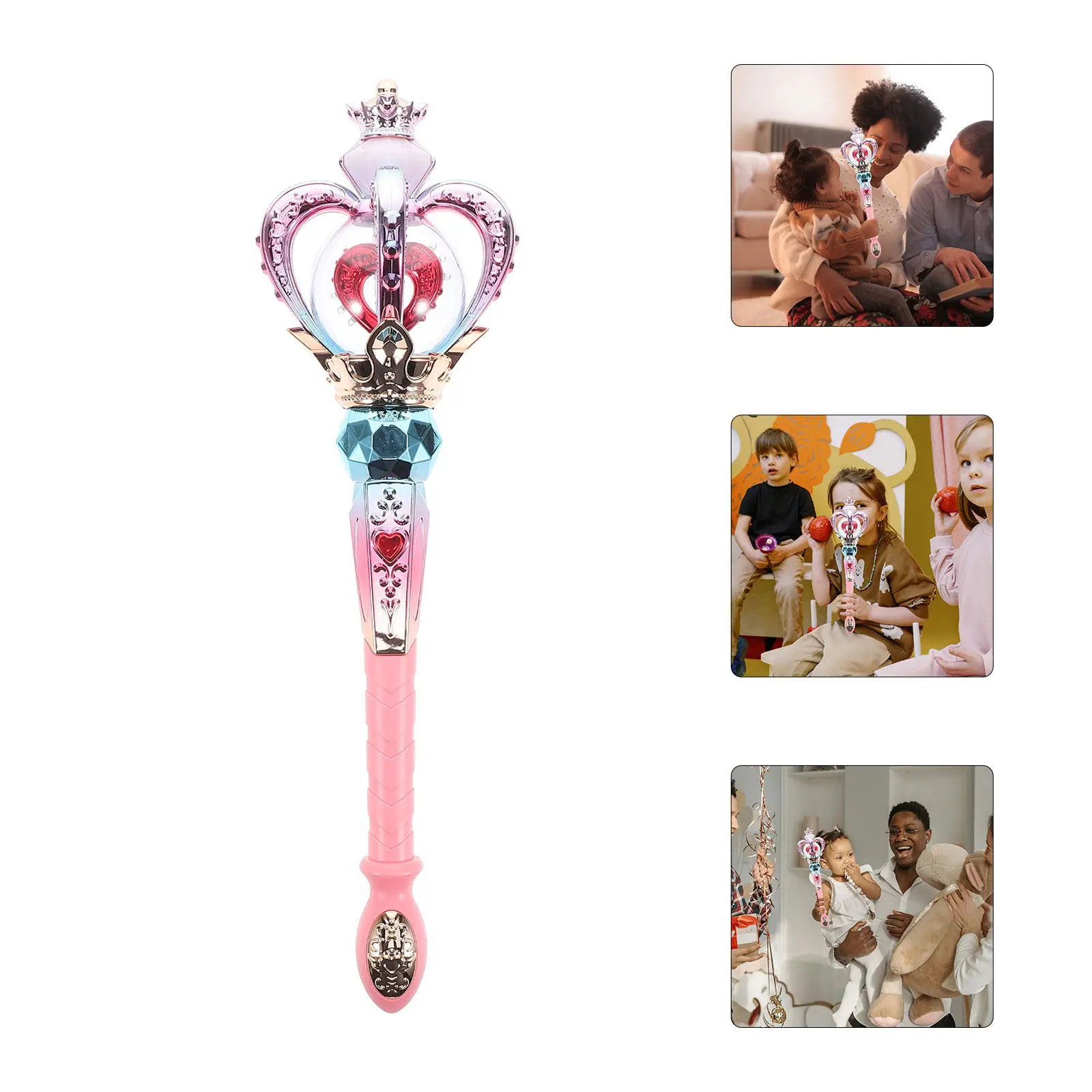 

Светящаяся вращающаяся палочка для дня рождения, сценических выступлений, косплея, вечеринок, подарок для детей и девочек, светящиеся палочки