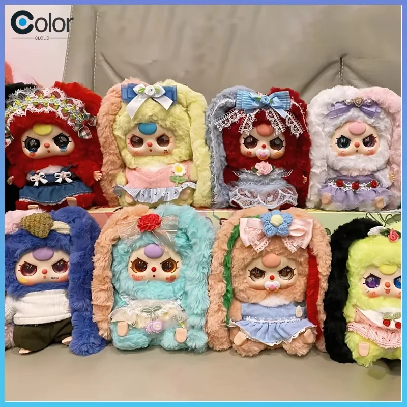 

New Product Baby Three Lilith Rabbit Town Fourth-Generation Blind Box Vinyl Plush Design Figurine Keychain Backpack Pendant