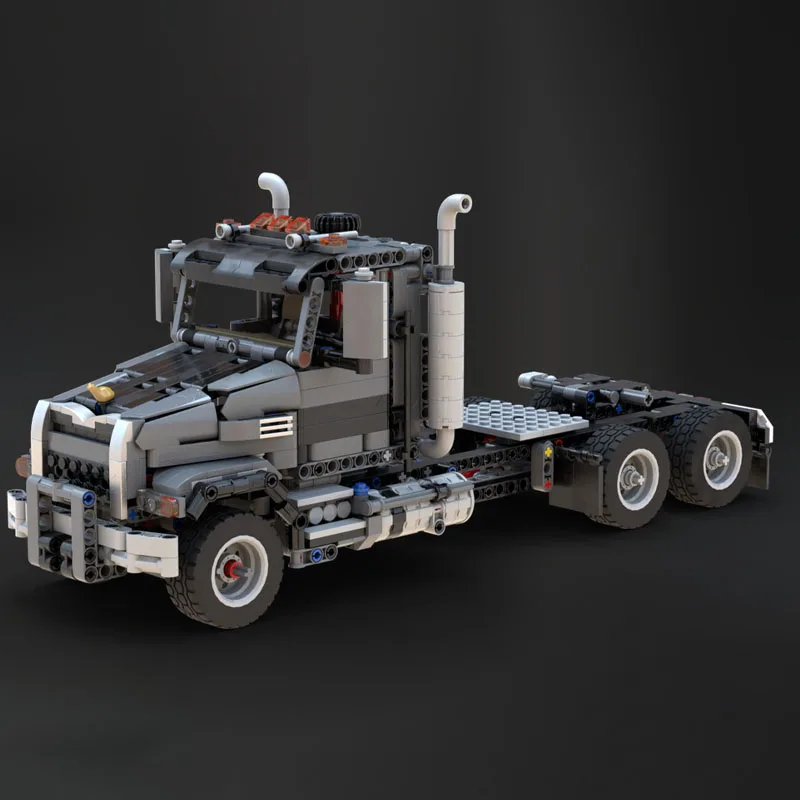 

1165pcs MOC Mack Granite 64FT Technical Model Building Blocks Architecture Toy Christmas Gifts Brick Kids Education DIY Creative