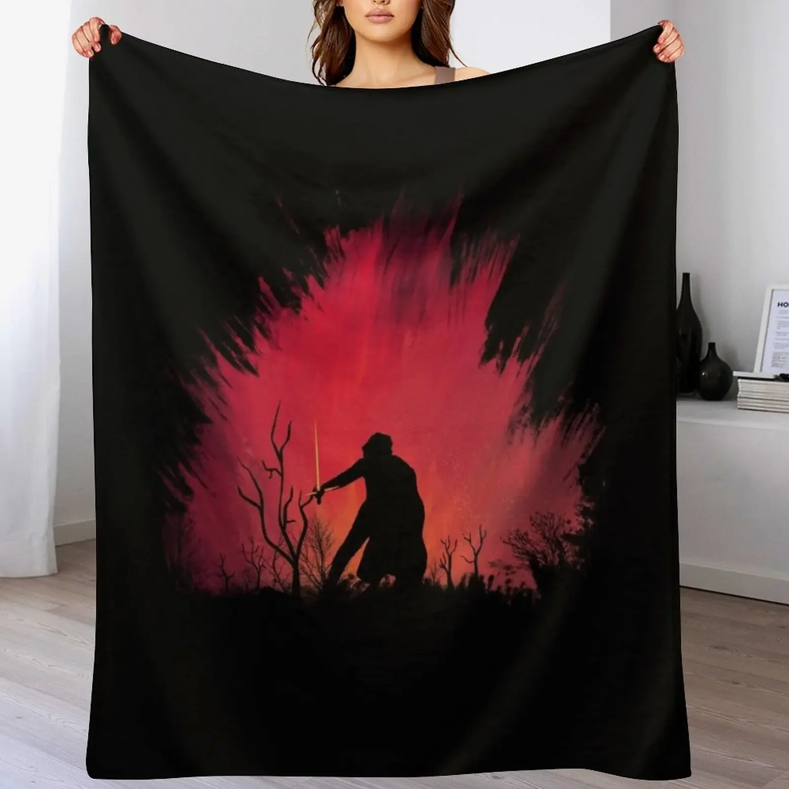 

Kylo Mustafar Throw Blanket christmas decoration Bed Fashionable Decoratives Blankets