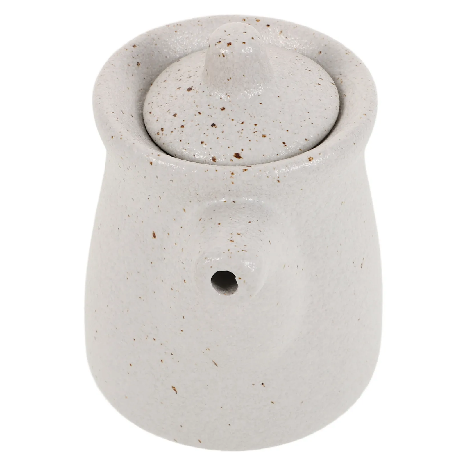 Dispensador de salsa de soja de cerámica, botella japonesa para shoyu, dispensador de vinagre, recipiente para condimentos de cocina, diseño a prueba de fugas, para sushi
