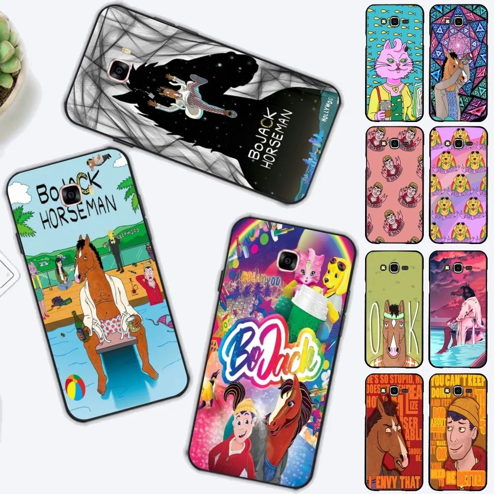 Cartoon B-BoJack H-Horseman Phone Case For Samsung J 7 plus 7core J7 neo J6 plus prime J6 Mobile Cover