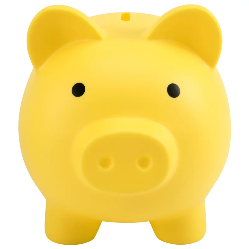 

SYW-Large Piggy Bank, Unbreakable Plastic Money Bank, Coin Bank For Girls And Boys, Practical Gifts For Birthday