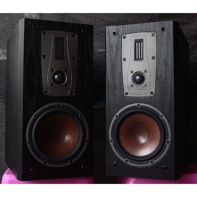 Fever Speaker 6.5 Inch Bass Aluminum with Dome Treble Bookshelf Box
