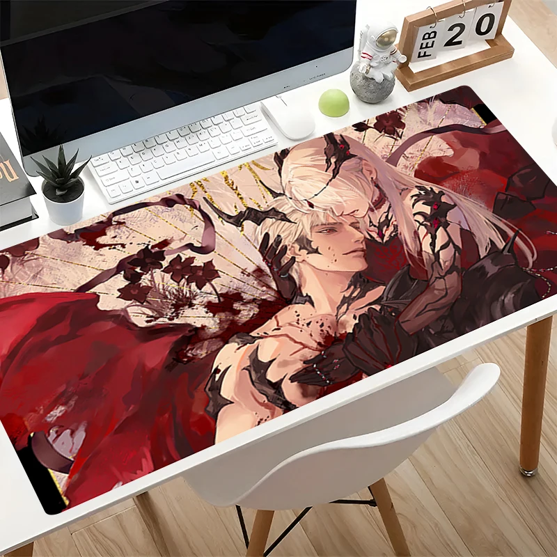 Gaming Mouse Pad Laptop Computer Gamer Desk Mat Large E-sports Mousepad Rubber Keyboard Pad L-love And Deepspace Sylus Mausepad