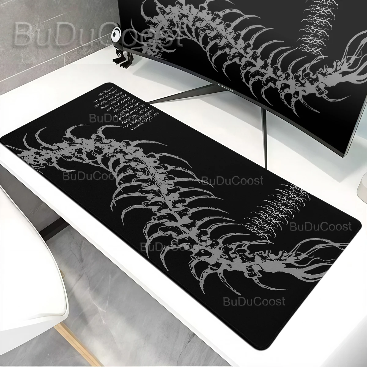 XXL Dark Gothic Centipede Gaming-Mauspad E-Sports Mausmatte Büro-Tastaturunterlage PC-Gehäuse Mauspad Schreibtischzubehör Teppich