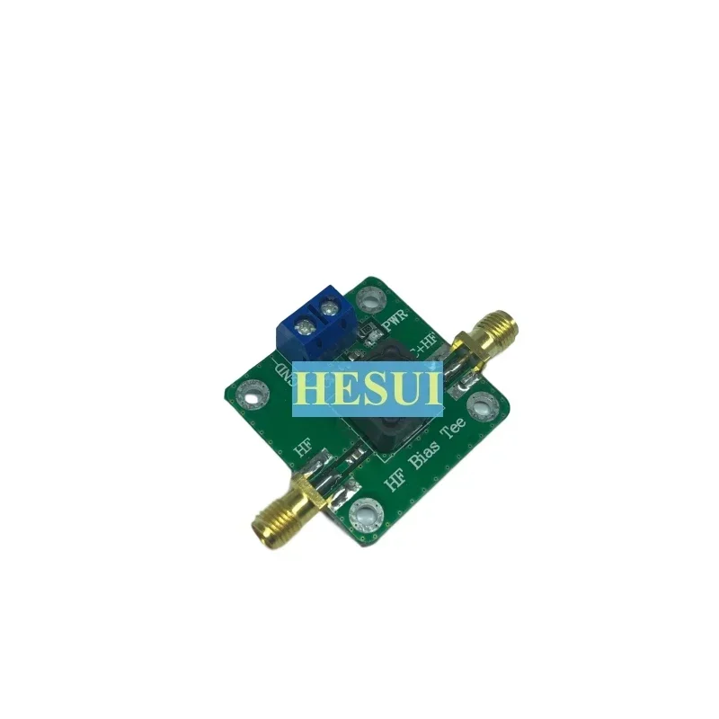 Rf microwave DC bias spacer feeds 50K-60MHz