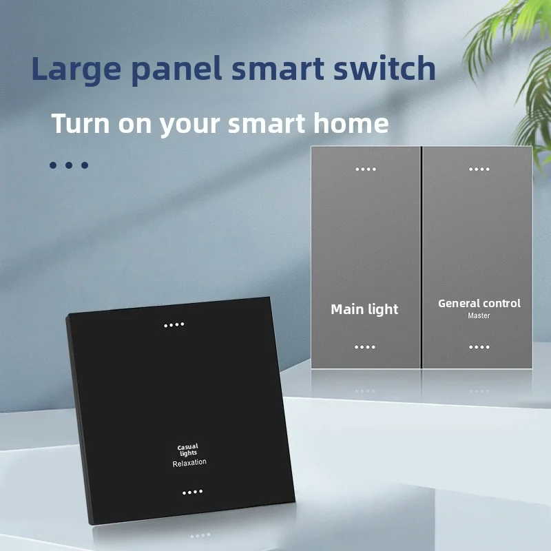 

Tuya Zigbee Smart Switch Voice Control Light Panel Lighting System For Smart Home Hotel Room Automation Wireless Touch Switch