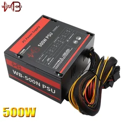 Fuente De Alimentación De ordenador 500W nominal 110V 220V ATX para Juegos De PC ventilador De 120 mm chasis De escritorio Fuente De Alimentación