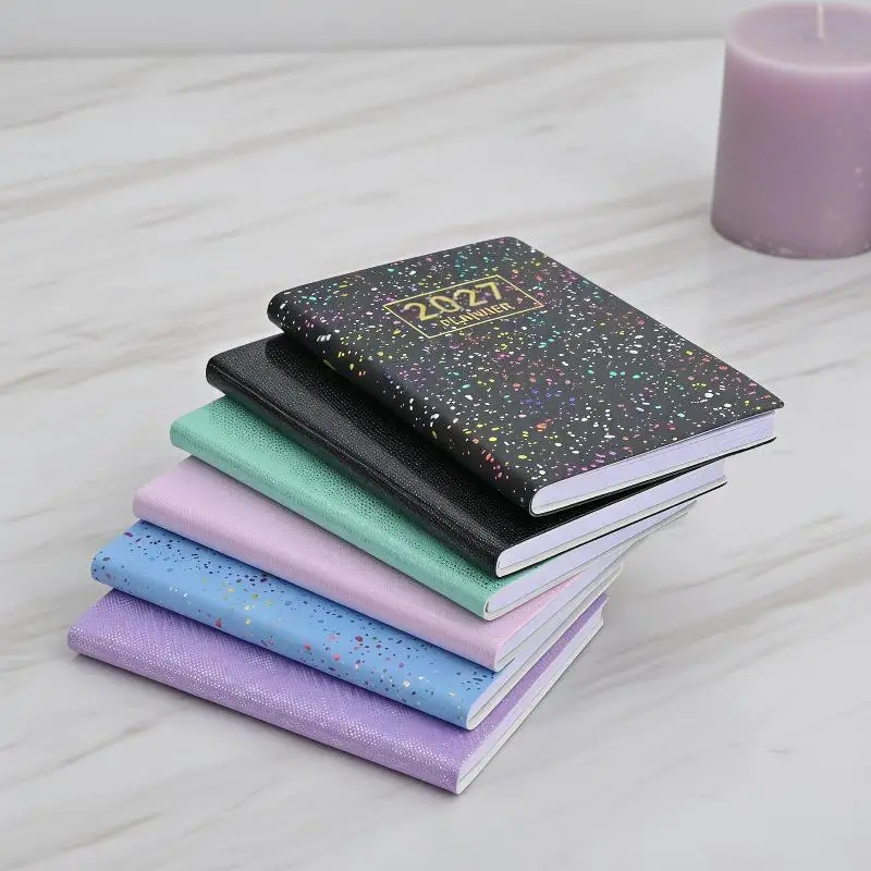 Mini  2027 Pocket Daily Planner Notebook, Appointment Agenda Book with Calendar for Students