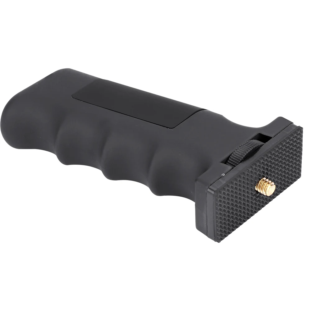 قبضة مقبض التصوير الفوتوغرافي لكاميرا DSLR ، مثبت محمول باليد ، مقبض بلاستيكي ، 1 في المسمار ، 4 في ، ضوء الفيديو ، العمل 3 ، العمل