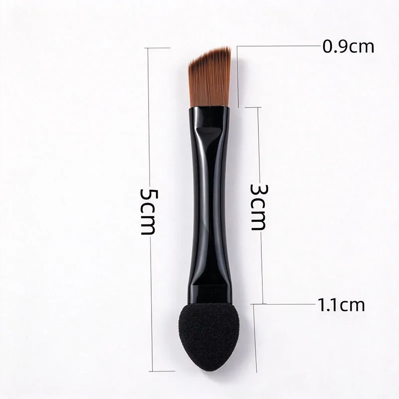 30/50/100pcs Mini Dual Eye Shadow Ended Brush Eyebrow Set Double Ended Sponge Head Eye Portable Women Makeup Cosmetics Tools view 6