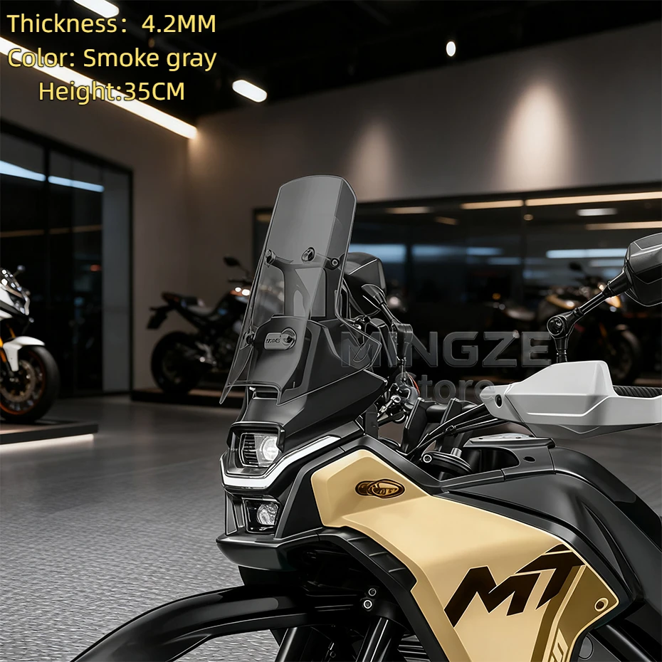 Voor CFMOTO CF450MT MT450 Voorruit Voorruit Voorruit 450MT Verhoogde Voorruit voor cf moto 450MT Accessoires