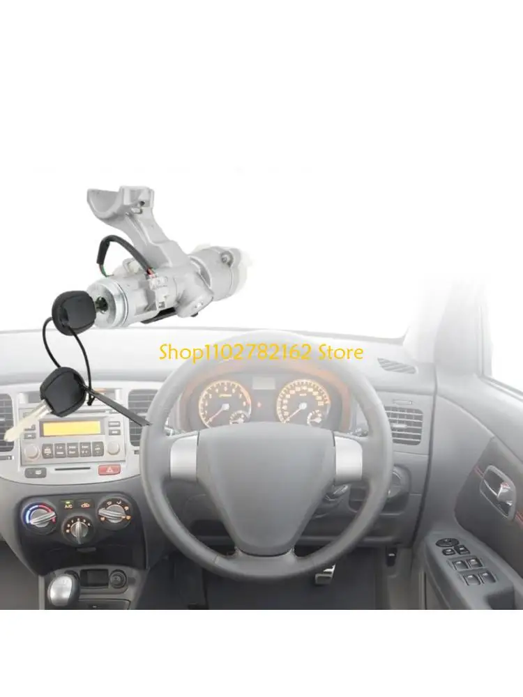 

547B High Security Automotive Keyed Ignition Steering Lock Cylinder Switches With Two Keys 819001GL00 Anti Theft Design