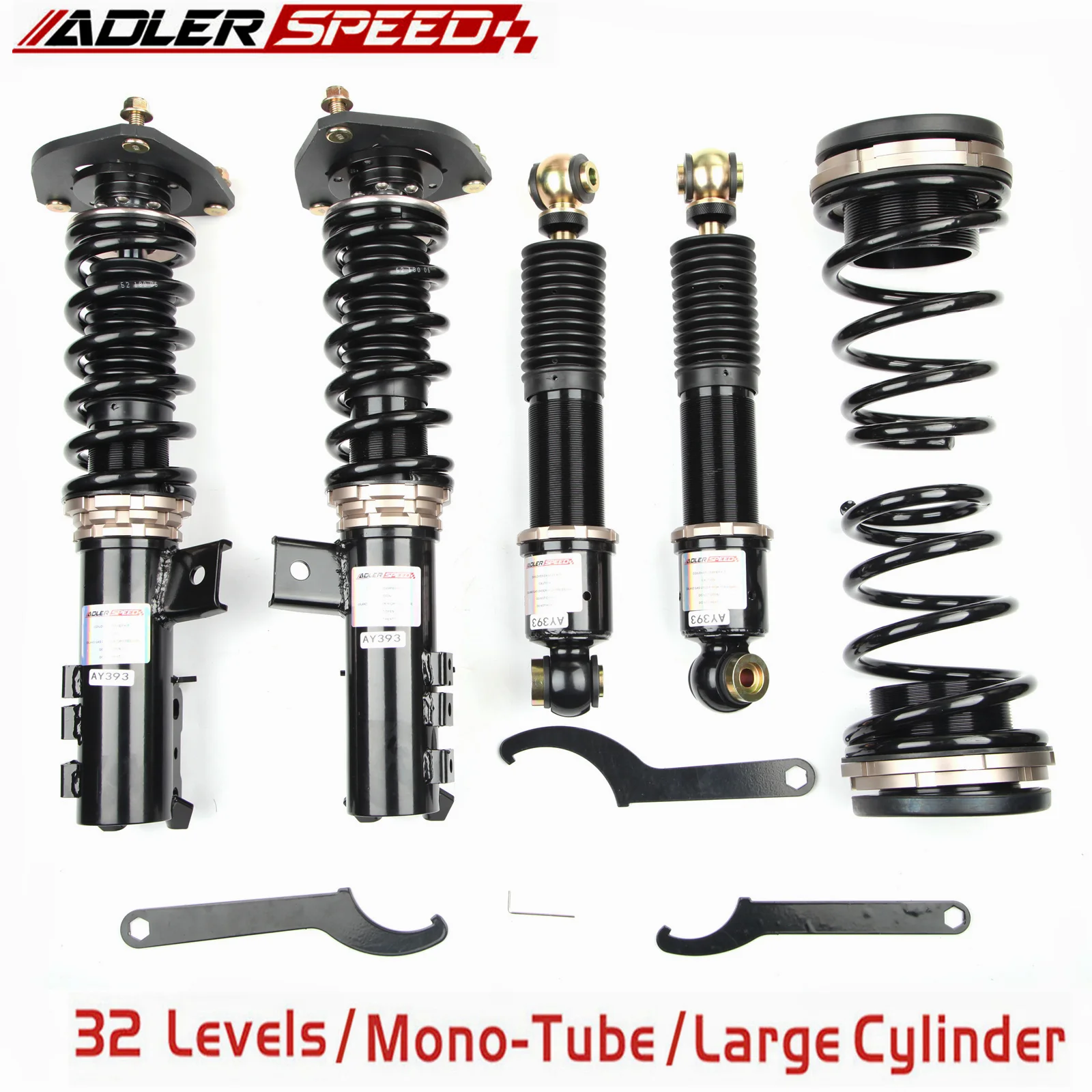 ADLERSPEED 32 Level Adjust Coilovers Suspension Kit For  Kia Forte Koup (TD) 2010-13 