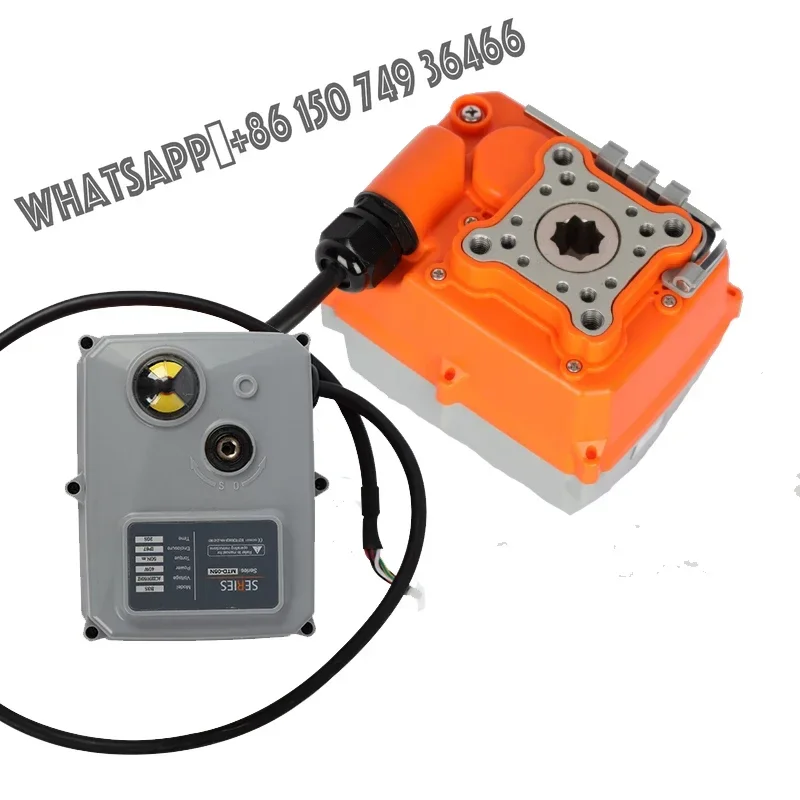 Chinese High-Tech 50Nm AC/DC 24V Electric Valve Actuators Motorized Flow Control with ON/OFF Feature
