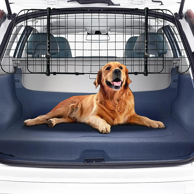 Car mounted pet and dog isolation net protective fence, trunk, car safety seat tool, front fence