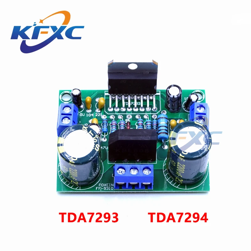 

100W Digital Power Amplifier Board TDA7294 High Power Dual 12-32V Single Channel Audio Amplifier Module for DIY Speaker