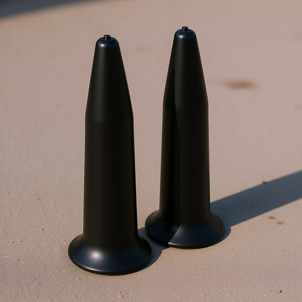 2 pièces d'embouts de rechange pour parapluie, adaptateurs en plastique, accessoires de réparation pour parapluie de soleil, pièces de protection pour bâton de marche et de randonnée