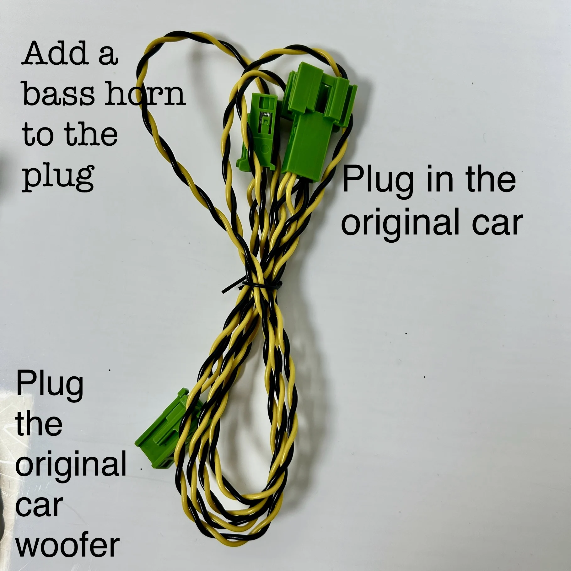 Modified plug-in cable Mercedes-Benz C/GLC/E/S extreme Berlin tweeter lossless line one-point transfer line audio