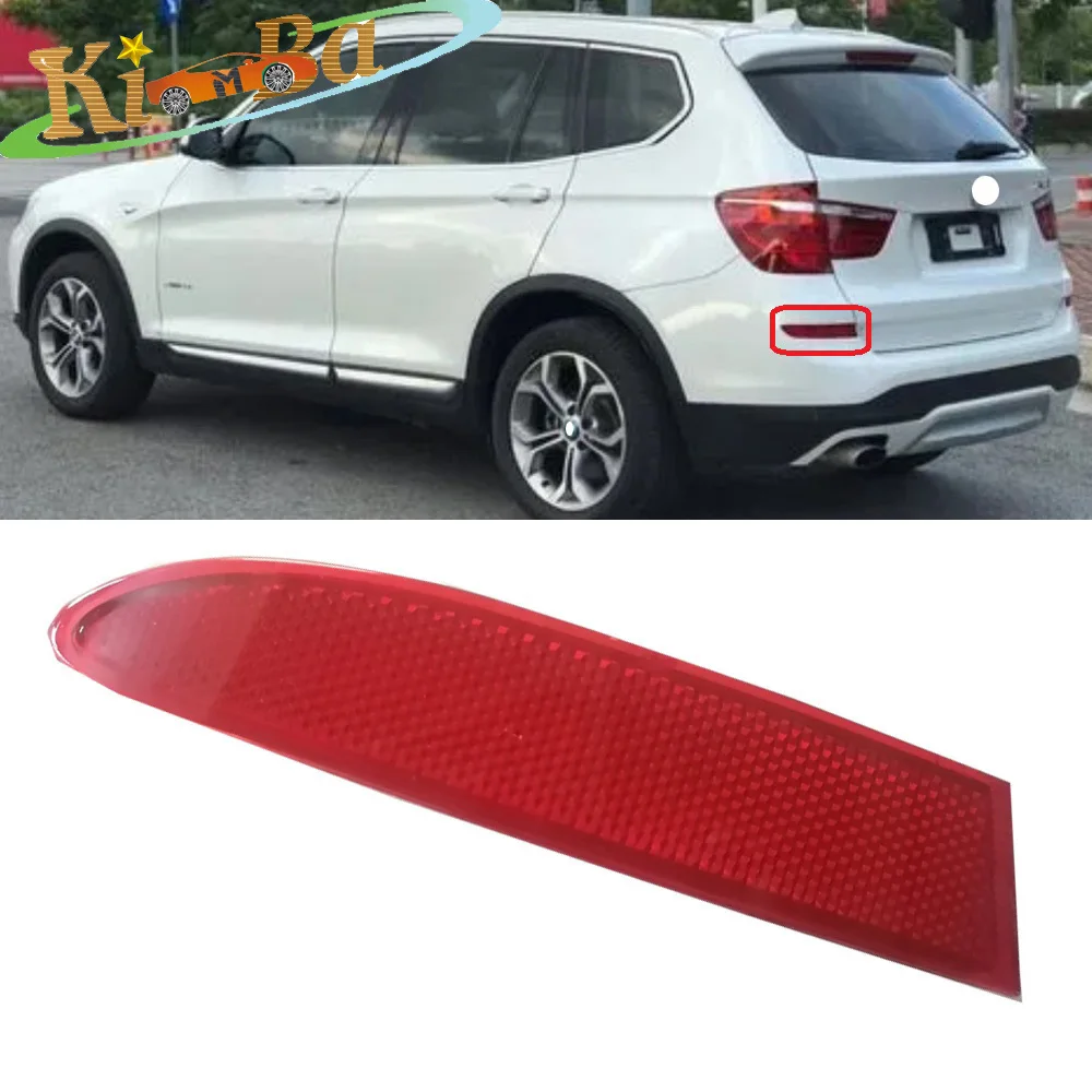 

KIMBA For BMW X3 F25 18D 18I 20DX 20I 28I 35IX 10-17 Rear Bumper Reflector Light Fog Light Braker Fog Lamp Warning Lamp